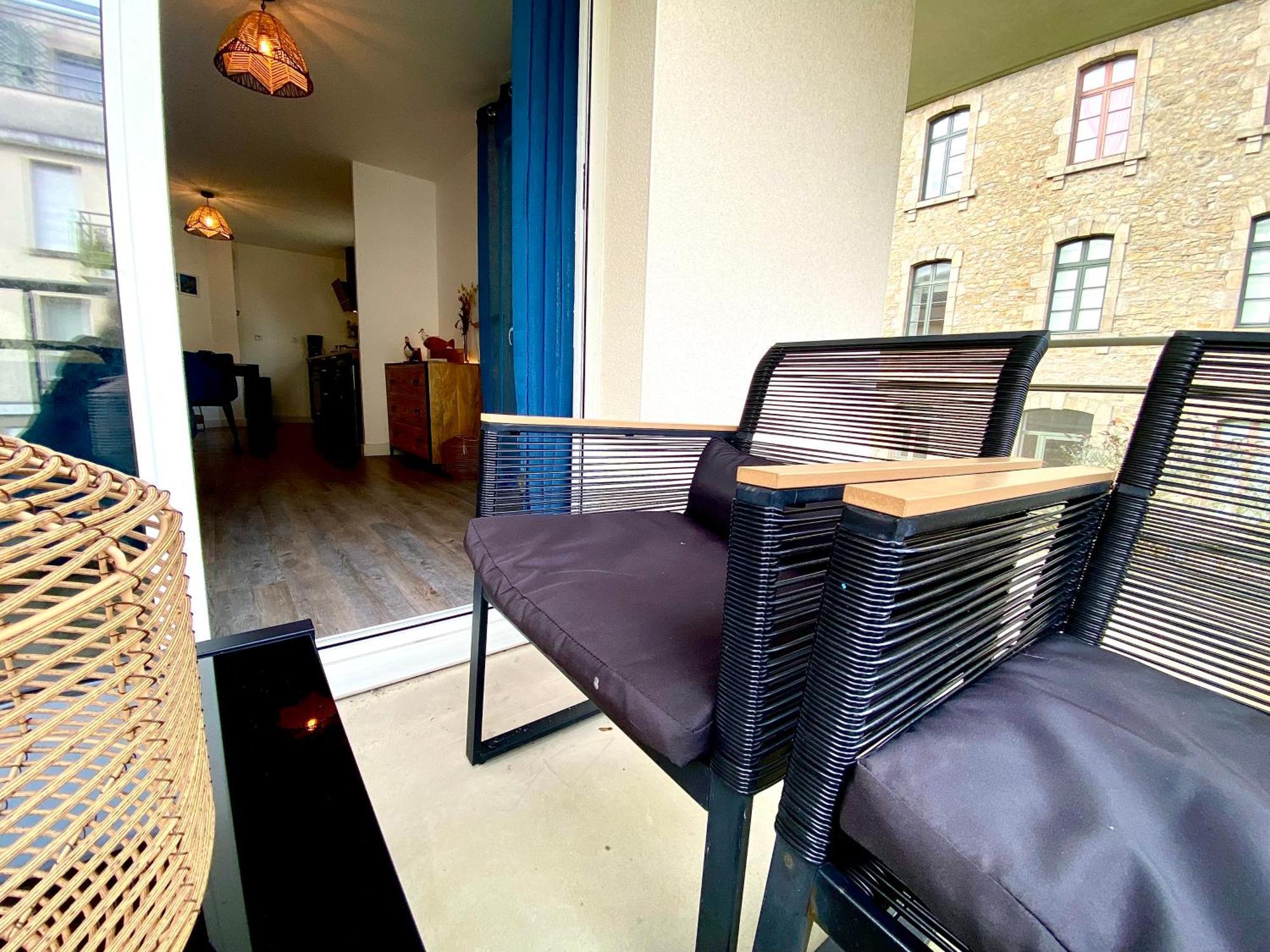 Appartement, Confort, Parking, Terrasse Dinan Dış mekan fotoğraf
